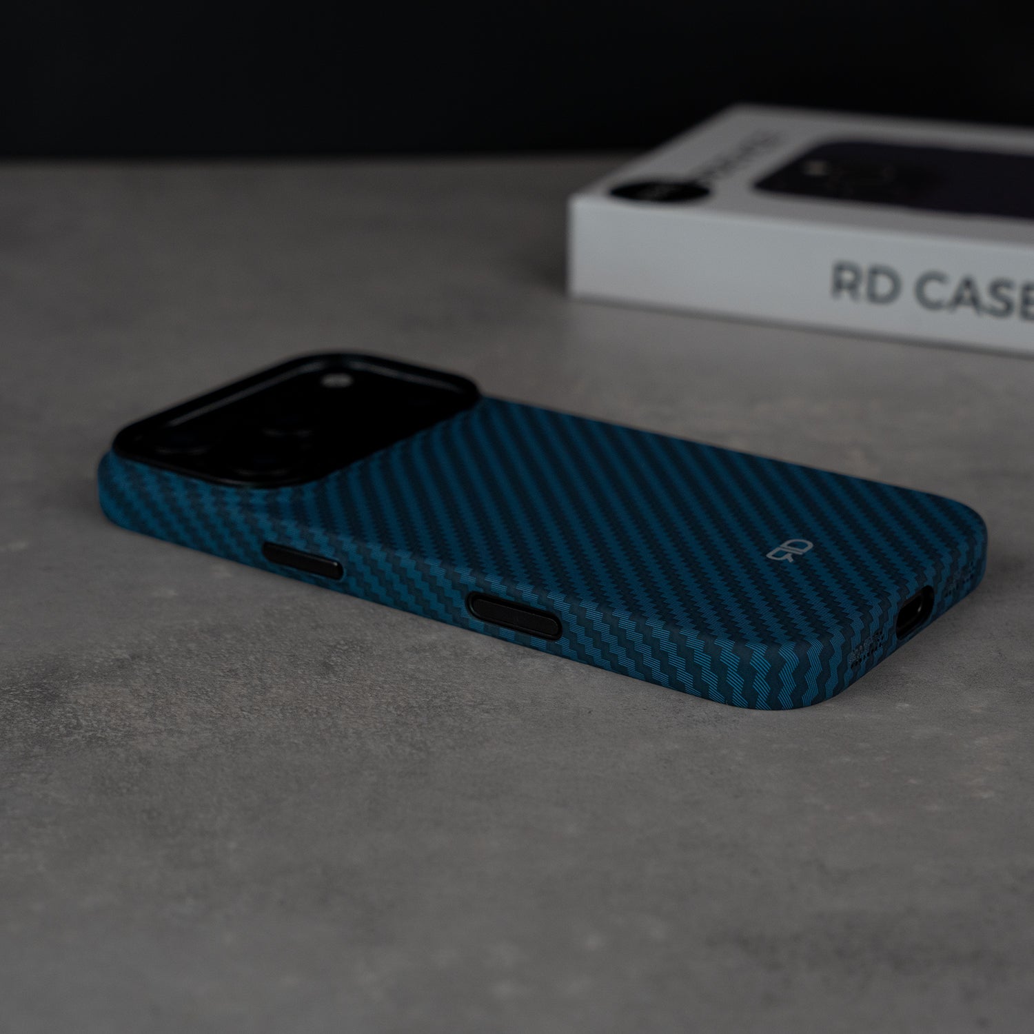 RD Carbon Fiber Case V3 (BLUE)