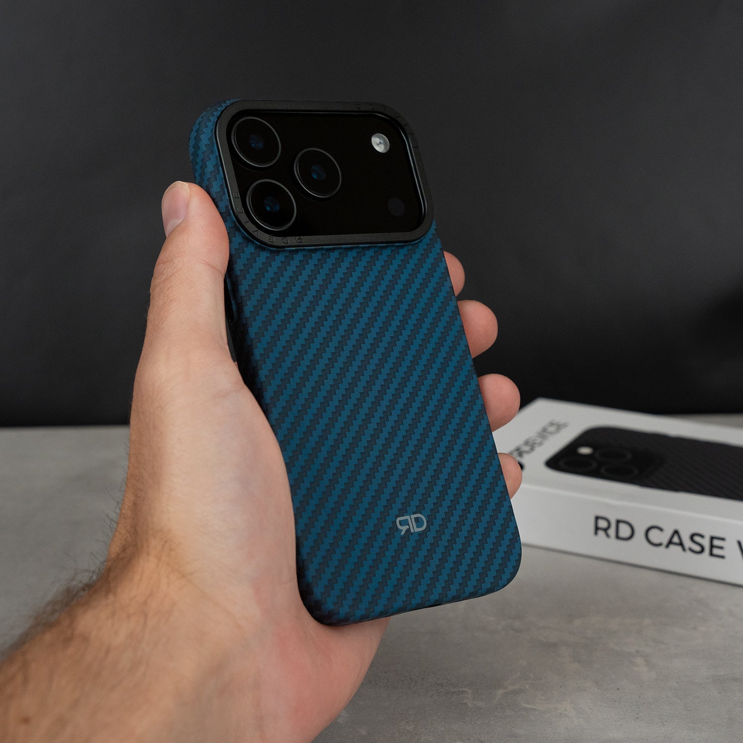 RD Carbon Fiber Case V3 (BLUE) REBORN DEVICE RD Carbon Fiber Case V3 (BLUE) REBORN DEVICE