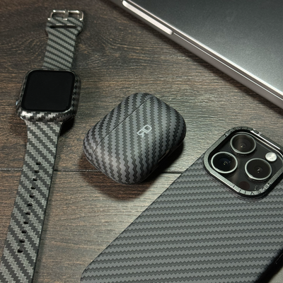 Funda de Fibra de Carbono para AirPods RD